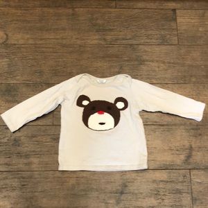 Baby Boden Bear Long-Sleeved Top - 12-18 mos